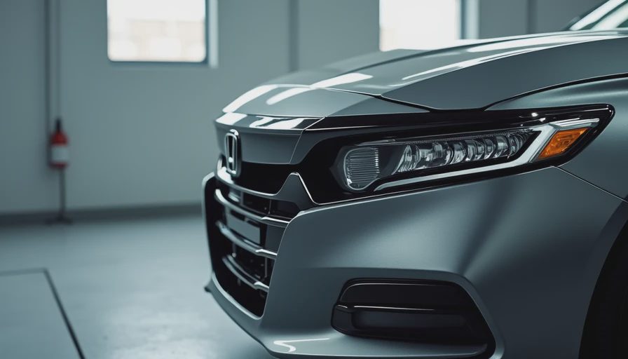 Honda Accord front-end hit with rail pull and bumper beam replacement – would you repair or total it?