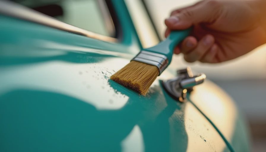 Visual context for seam sealant car