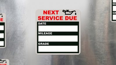 Best Oil Change Reminder Stickers for Your Windshield: JINCH Static Cling Review