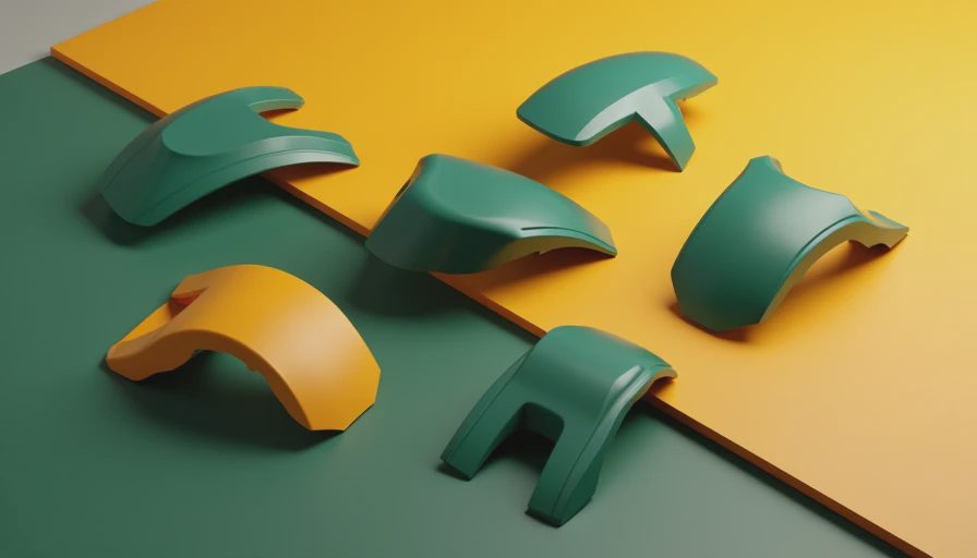 Visual context for abs plastic motorcycle fairings